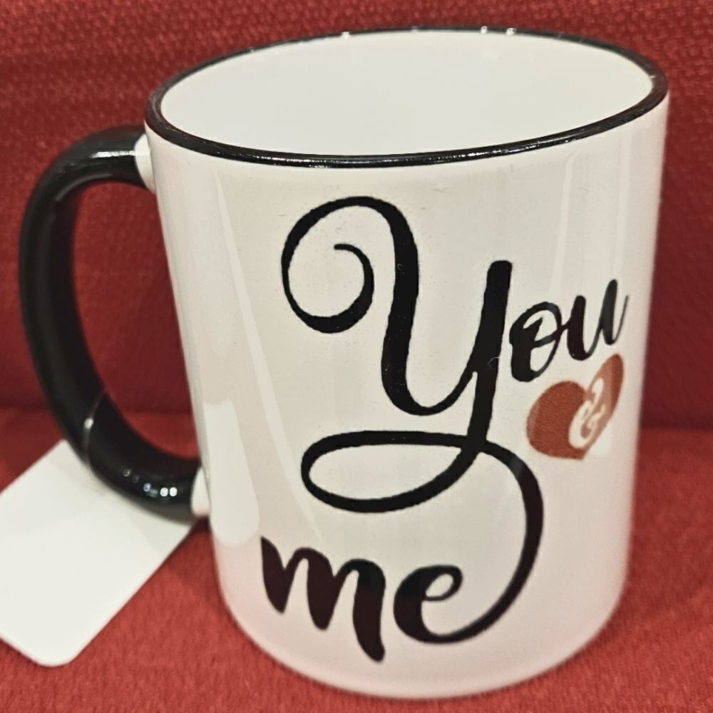 You & Me coffee mug